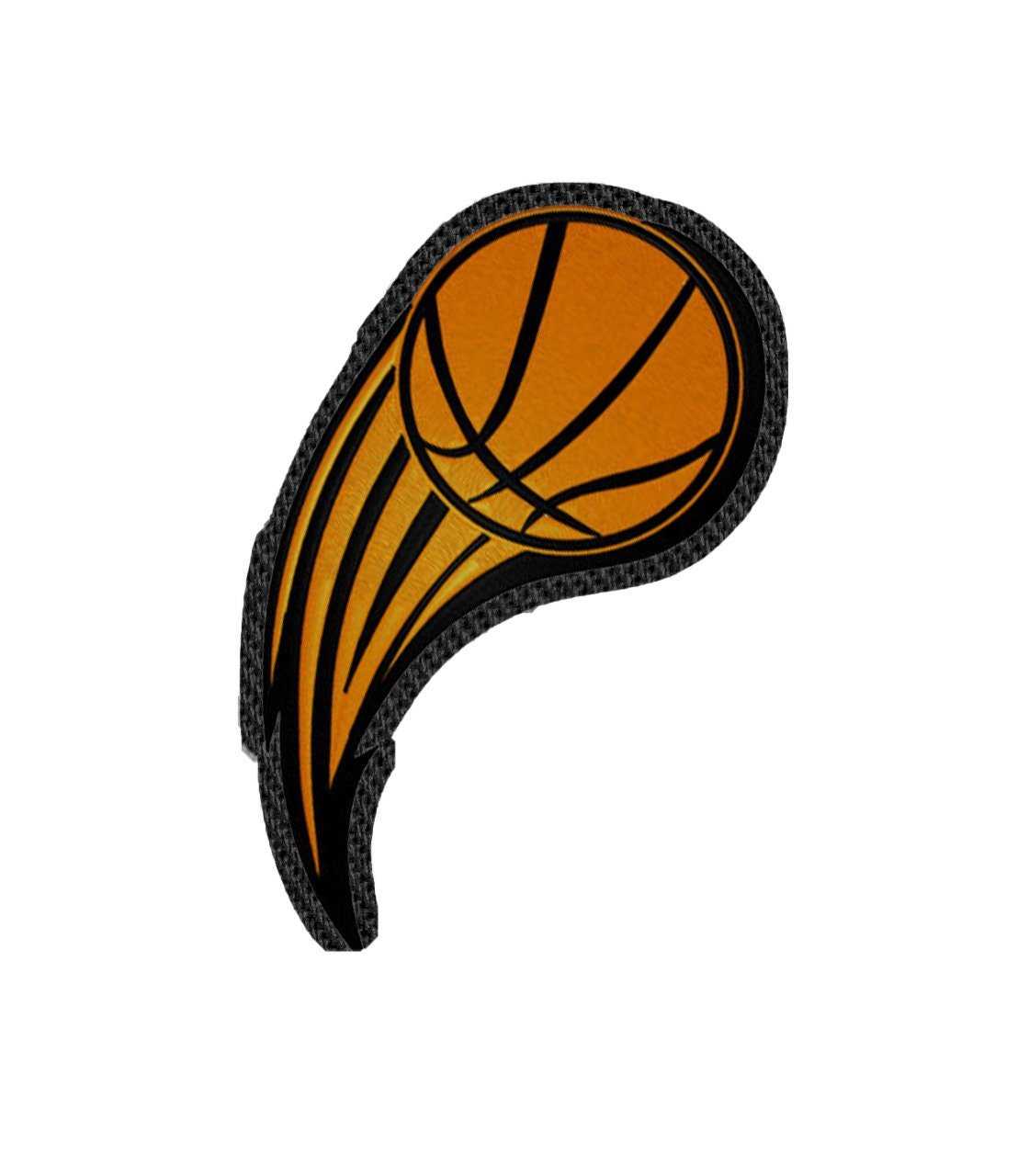 Basketball Ball Iron on Patch/Sew on embroidered patches Hobbies & Sports Embroidery Women Applique Merit Badge for Clothing Jacket