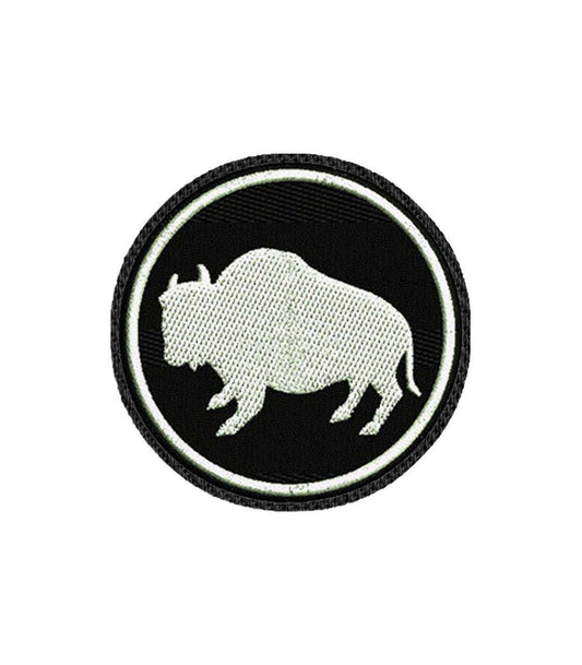 Bull Machine Design Iron on Patch / Sew on embroidered patches -Farm Animals Bulls Embroidery Women Applique Merit Badge for Clothing Jacket