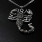 CRW SCORPION NECKLACE - Necklace Stylish Silver Necklace - Necklaces for Women - Necklace for Men - Necklace with Pendant