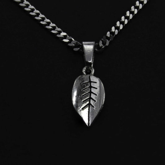 DELICATE LEAF NECKLACE - Necklace Stylish Silver Necklace - Necklaces for Women - Necklace for Men - Necklace with Pendant