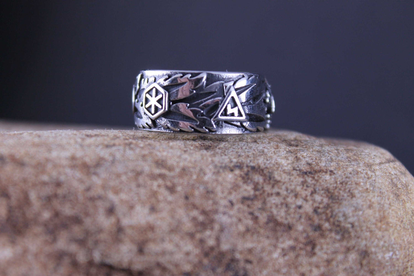 DEVIL SKULL RING - Stylish Silver Ring - Rings for Women - Rings for Men - Stainless Steel Ring