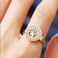 FORTUNE TREE RING  - Stylish Gold Ring - Rings for Women - Rings for Men - Stainless Steel Ring - Gold Ring