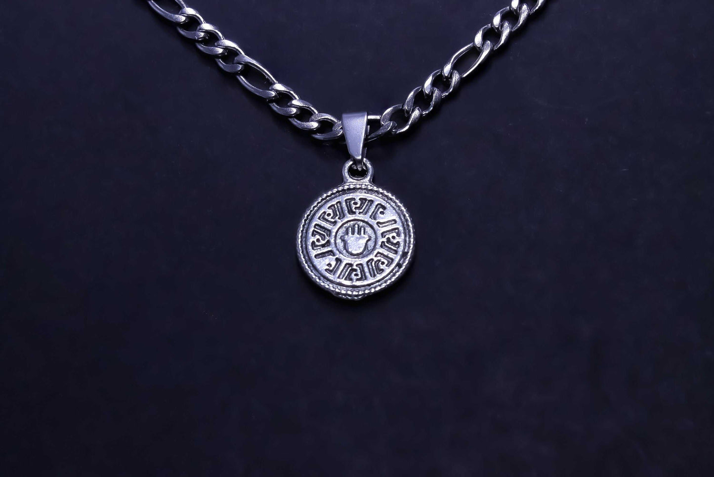 FATIMA NECKLACE - Necklace Stylish Silver Necklace - Necklaces for Women - Necklace for Men - Link Necklace