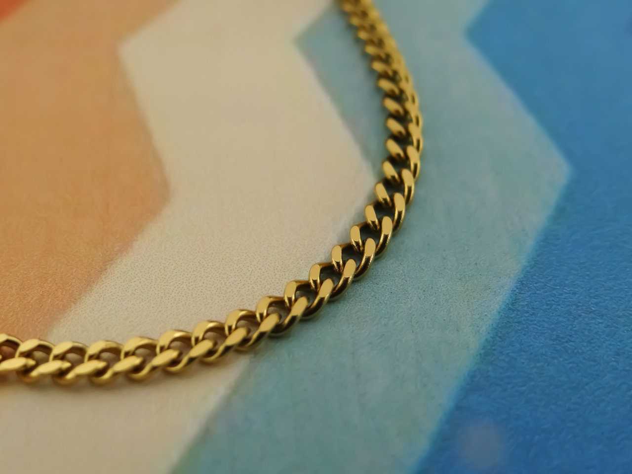 3MM Cuban Gold Bracelet