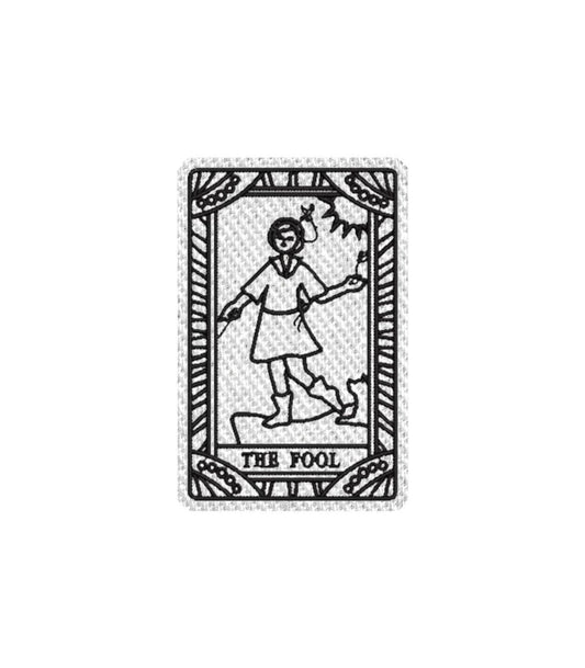 The Fool Tarot Card Iron on Patch / Sew on embroidered patches -Faith Embroidery Religious Women Applique Merit Badge for Clothing Jacket