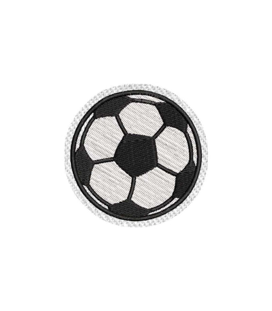Football Ball Iron on Patch / Sew on embroidered patches - Hobbies & Sports Embroidery Women Applique Merit Badge for Clothing Jacket