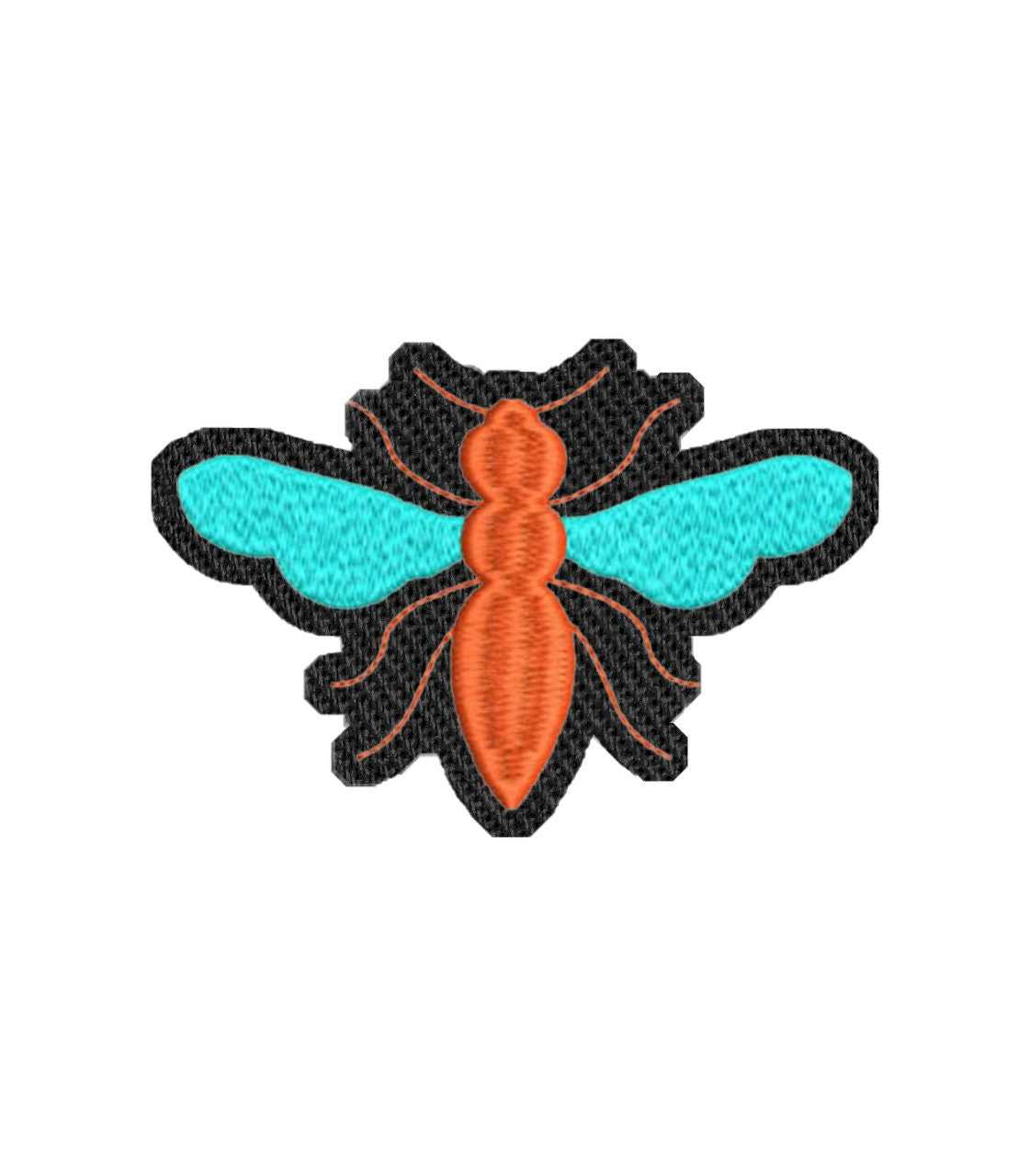 Fly Iron on Patch / Sew on embroidered patches - Animals Bugs & Insects Embroidery Women Applique Merit for Clothing Jacket