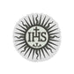 IHS Jesus Christ Iron on Patch / Sew on embroidered patches - Religion & Faith Embroidery Women Applique Merit Badge for Clothing Jacket