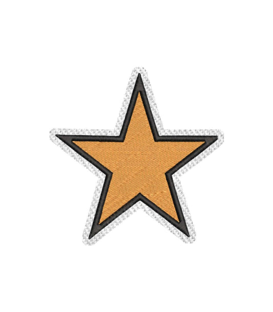 Star Iron on Patch / Sew on embroidered patches - Shapes Planets Astrology Galaxy Embroidery Women Applique Merit Badge for Clothing Jacket