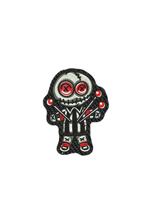 Voodoo Doll Iron on Patch Sew on embroidered patches - Toys & Games Embroidery Designs Women Badge Applique for Clothing