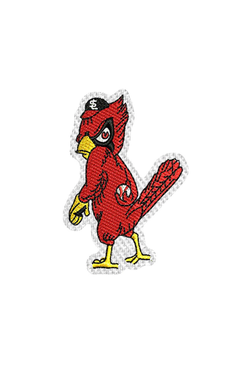 Annoyed Red Bird  Iron on Patch Sew on embroidered patches - Birds Embroidery Designs Women Badge Applique for Clothing