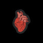 Anatomically Correct Heart Iron on Patch Sew on embroidered patches - Wellness Embroidery Designs Women Applique Merit Badge for Clothing