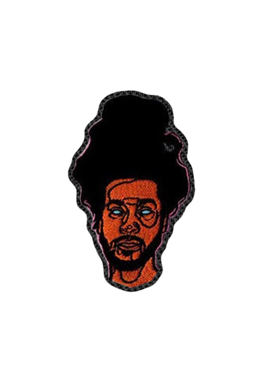 Afro Hair Man Iron on Patch Sew on embroidered patches - Boys & Girls Embroidery Designs Women Applique Merit Badge for Clothing