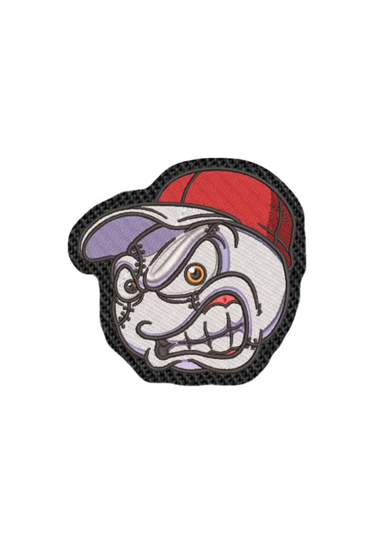 Baseball Ball Face Iron on Patch Sew on embroidered patches - Sports Embroidery Designs Women Badge Applique for Clothing