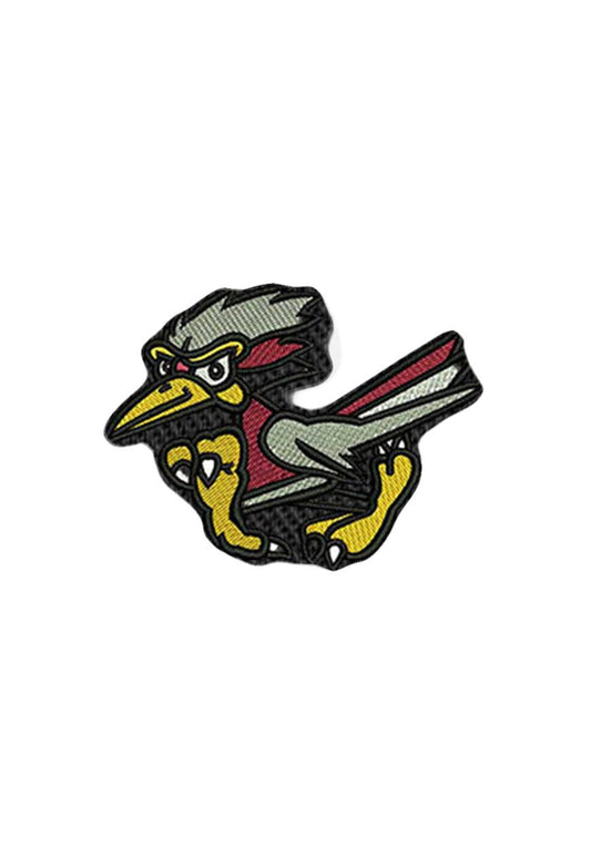 Walking Bird Iron on Patch Sew on embroidered patches - Birds Embroidery Designs Women Badge Applique for Clothing Jackets